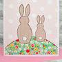 'Bunnies' Personalised First Mother's Day Card, thumbnail 4 of 6