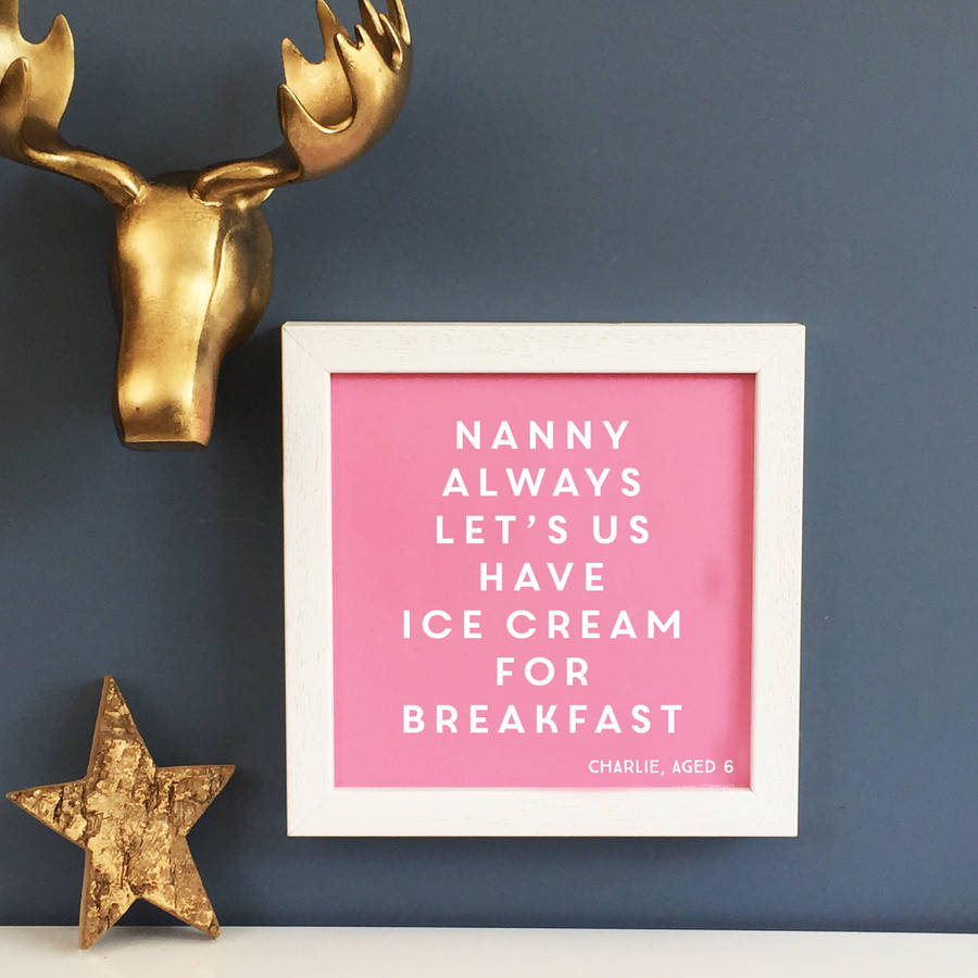 personalised funny quote print by coconutgrass notonthehighstreetcom