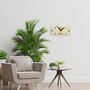 Scandi Design Minimalistic Natural Eco Wall Clock, thumbnail 7 of 10