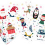 Festive Snap Family Game Christmas Crackers X Six, thumbnail 3 of 5