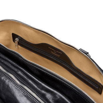 Large Ladies Leather Luggage Bag.'The Liliana L', 11 of 12