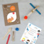 Pirate Party Bag With Peg Doll And Catapult Kits, thumbnail 5 of 8