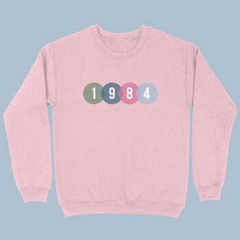 Birth Year Circle Sweatshirt, 3 of 6