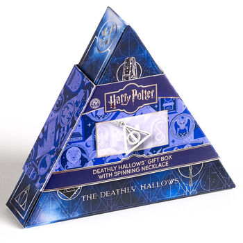 Harry Potter Deathly Hallows Gift Box With Spinning Deathly Hallows Necklace, 3 of 3