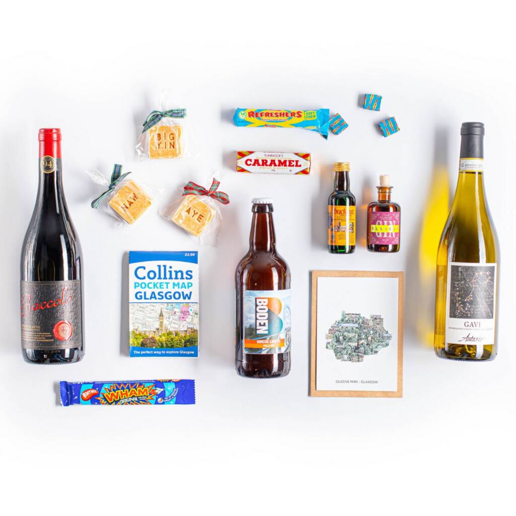 A 'Glasgow Kiss' Gift Hamper With Scottish Treats, 1 of 5