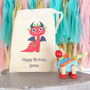 Wooden Dragon Flexible Toy And Personalised Gift Bag, thumbnail 1 of 4