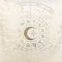 35cm Square Off White Astrology Wheel Cushion, thumbnail 3 of 3