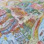 Swanage Illustrated Map Print, thumbnail 4 of 4