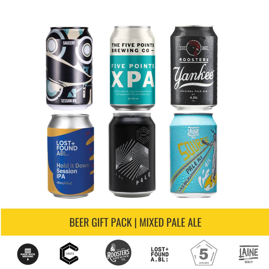 Pale Ale And Session Ipa Gift Pack By All About The Beer