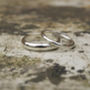 9ct White Gold Wedding Ring Set, thumbnail 3 of 5