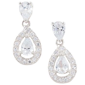 Timeless Elegant Tear Drop Earrings, 3 of 3