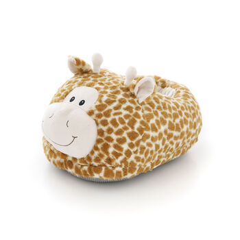 Microwavable Giraffe Foot Warmer Cozy Heated Slippers For Kids And Adults, 2 of 3