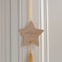 Mini Personalised Wooden Star Wall Hanging, thumbnail 2 of 2