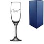 Personalised Heart Champagne Flute With Name, thumbnail 1 of 5