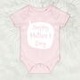 Happy Mothers Day Speech Bubble Baby Grow, thumbnail 2 of 7