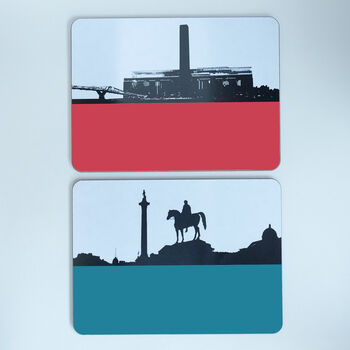 London Table Mat Set. Boxed Set Of Six Designs. Set Two, 3 of 5