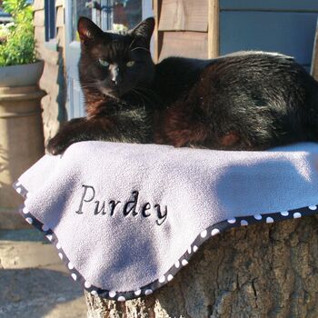 Personalised Cat Blanket, 2 of 12