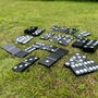 Solid Wood Giant Dominos Garden Game, thumbnail 6 of 8