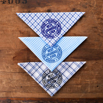 Best Grandad Personalised Handkerchiefs, 3 of 4