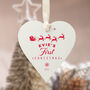 Personalised First Christmas Bauble, thumbnail 5 of 11