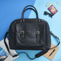Luxury Leather Travel Bag, thumbnail 4 of 11