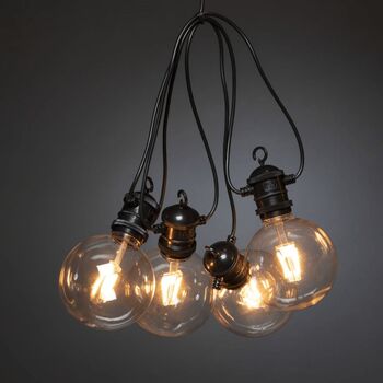 Large Globe Connectable Festoon Lights, 4 of 5