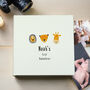Personalised Scandi Safari Animals Square Photo Album, thumbnail 1 of 7