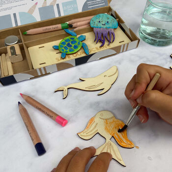 Personalised 'Save Our Oceans' Craft Kit, 8 of 10