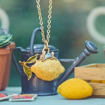 Fable England X Peter Rabbit Lemon Necklace, 2 of 7