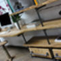 Hannah Industrial Desk And Shelves, thumbnail 3 of 8