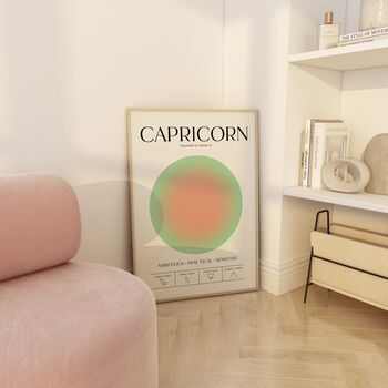 Capricorn Zodiac Print, 2 of 3