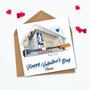Valentines Leeds Utd Personalised Card, thumbnail 2 of 5