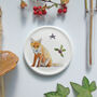 Winter Fox Mini Wall Plate, thumbnail 1 of 2