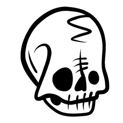 Primal Suds Skull Logo