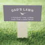 Personalised Garden Lawn Sign On A Stake, thumbnail 3 of 6