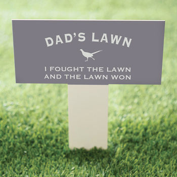 Personalised Garden Lawn Sign On A Stake, 3 of 6