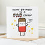 'Fab Cousin' Birthday Card, thumbnail 1 of 2