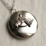 Silver Horse Personalised Locket, thumbnail 1 of 12