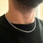 925 Sterling Silver 5mm Miami Cuban Link Chain Necklace, thumbnail 1 of 12