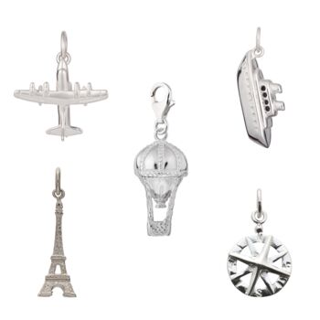 Selection Of Sterling Silver Charms, 8 of 12