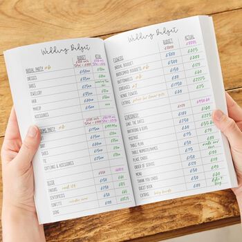 Personalised Minimalist Wedding Planner, 3 of 12