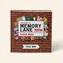 Personalised 70th Birthday Book 'Memory Lane', thumbnail 1 of 12