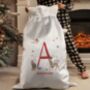Personalised Monogram Christmas Sack, thumbnail 4 of 6