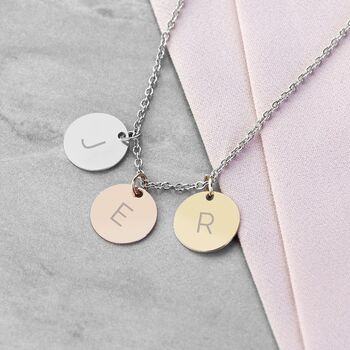 Personalised My Family Discs Necklace, 3 of 8