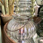 Ribbed Glass Hanging Lantern, thumbnail 2 of 7
