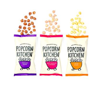 Popcorn Sharing Bag Discovery Box, Three Flavours, 100g X Six, 2 of 6