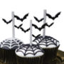 Bat Halloween Party Cupcake And Food Toppers, thumbnail 2 of 2