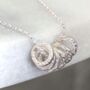 Sterling Silver 60th Birthday Necklace, thumbnail 2 of 7