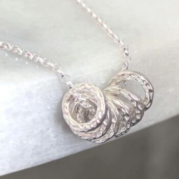 Sterling Silver 60th Birthday Necklace, 2 of 7