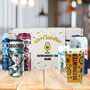 Personalised British Ale Happy Birthday Craft Beer Gift Set With Glass And Snack, thumbnail 1 of 5